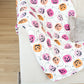 PREORDER: Halloween Fleece Blanket in Colorful Jacks