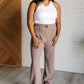 Set Process Mineral Wash Waffle Knit Pants in Brown