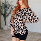 She's Got Eyes of Gold Batwing Blouse