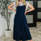 Suit Yourself Adjustable Strap Jumpsuit in Navy