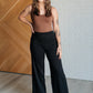 Magic Wide Leg Pants in Black