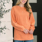 Taking A Drive Oversized Corded Sweatshirt