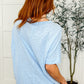 The Layback Relaxed Basic Tee in Light Blue