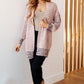 The Way It Was Cardigan in Mauve