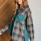 Tied for Time Thermal Plaid Button Up