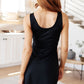 Time After Time Black Tank Dress