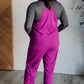 Totally Me Spaghetti Strap Jumpsuit in Light Plum