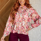 Understandably So Floral Blouse