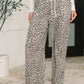 Wander Wild Leopard Drawstring Pants