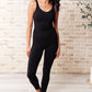 Way to Push Active Bodysuit in Black