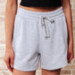 We're Only Getting Better Drawstring Shorts in Grey