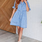 Westward Movement Denim Shirtdress