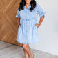 Westward Movement Denim Shirtdress