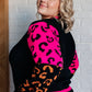 Wild About You Animal Print Sweater