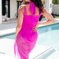 Wrapped In Summer Versatile Swim Cover in Pink