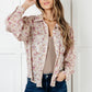 You and I Connect Floral Button Up Blouse