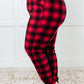 Your New Favorite Joggers in Red Plaid