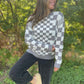 PREORDER: All Checkered Out Sweater in Four Colors