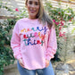 PREORDER: Merry Everything Tinsel Sweatshirt in Two Colors