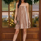 Champagne Toast Velvet Holiday Dress