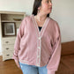 PREORDER: Hopelessly Devoted Button Front Cardigan
