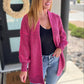 PREORDER: Contrast Trim Knit Cardigan in Four Colors