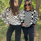 PREORDER: All Checkered Out Sweater in Four Colors