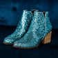 Fiera Booties in Blue