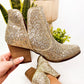 Fiera Booties in Gold