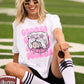 Georgia Pink Bulldog Tee