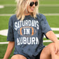 Saturdays In Auburn Star Tee