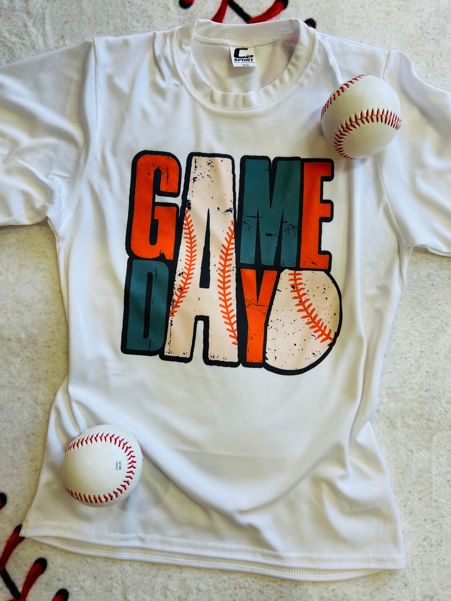 Game Day Baseball Dri Fit Tee