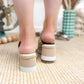 Ophelia Wedges in Cream