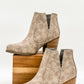 Tarim Bootie in Taupe