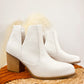 Tarim Bootie in White