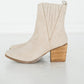 Taris Ankle Boot in Cream