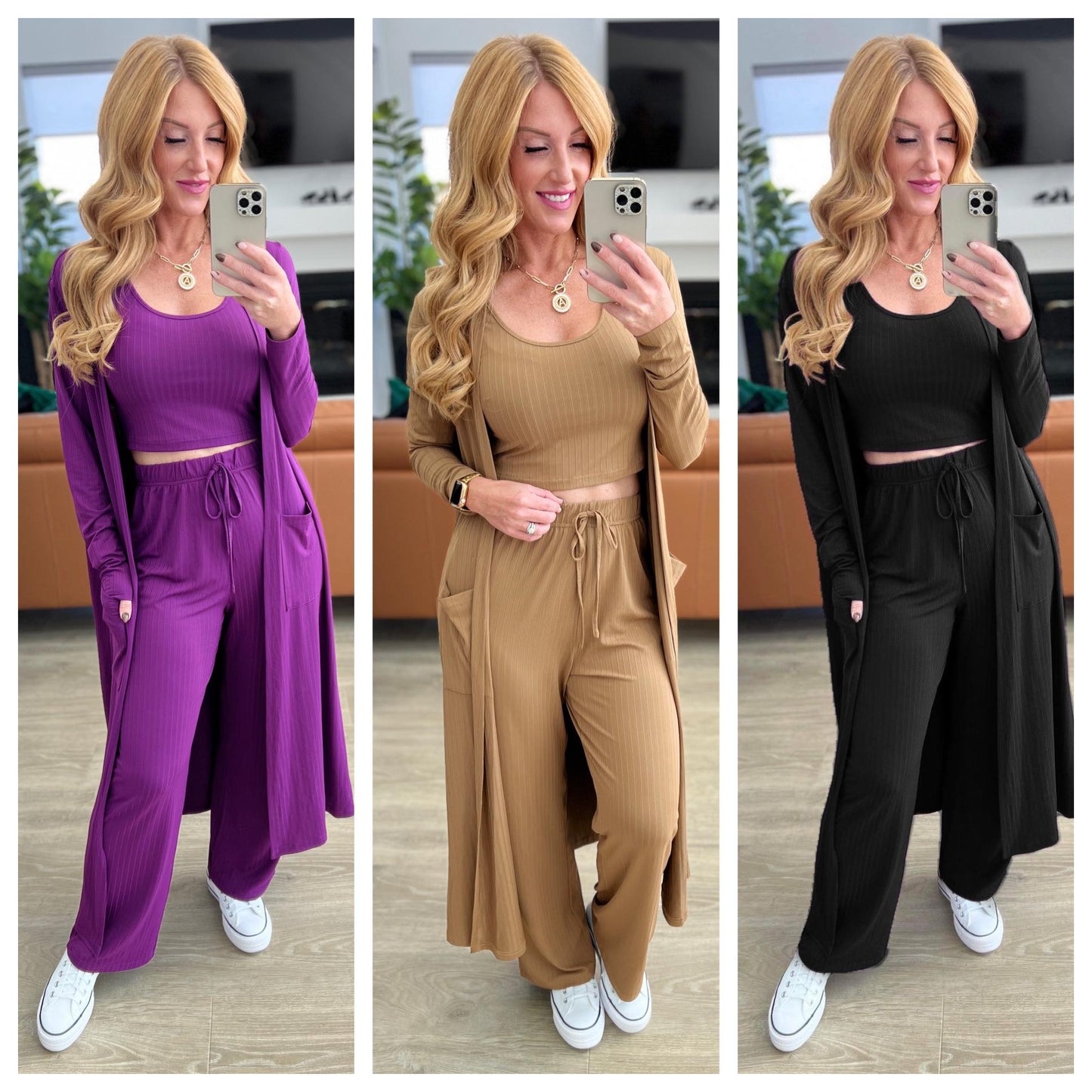PREORDER: Linden Luxury Lounge Set in Three Colors