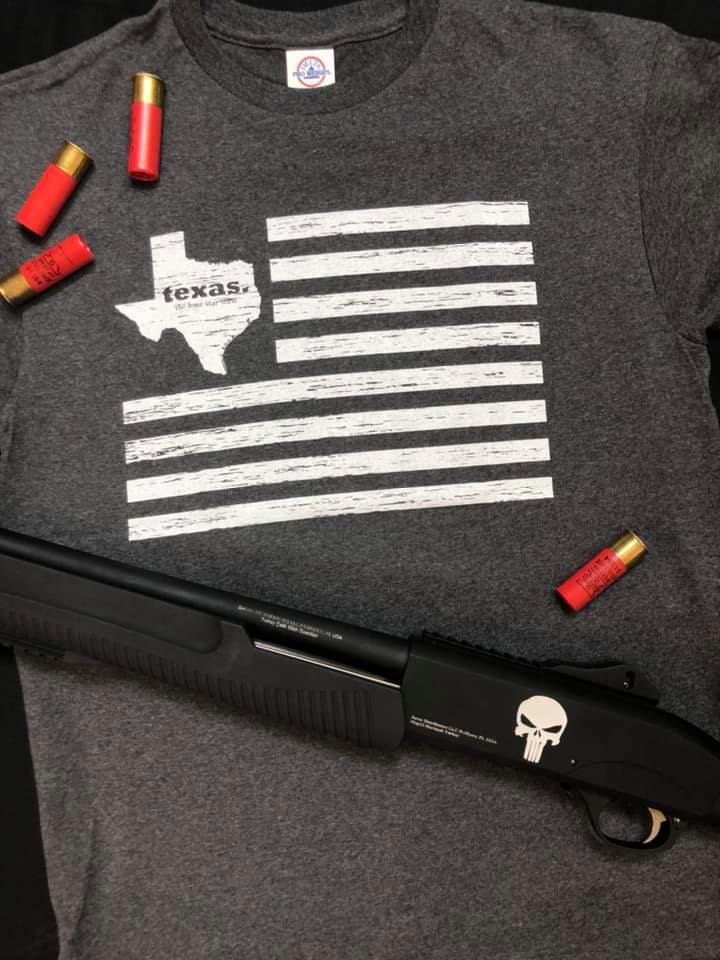 Flag with Texas Tee