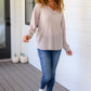 Calm In The Chaos V-Neck Sweater