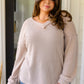 Calm In The Chaos V-Neck Sweater