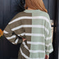 Can't Decide Color Block Striped Sweater