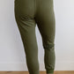 Kick Back Distressed Joggers in Olive