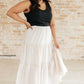 Let It Begin Tiered Maxi Skirt
