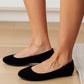 On Your Toes Ballet Flats in Black