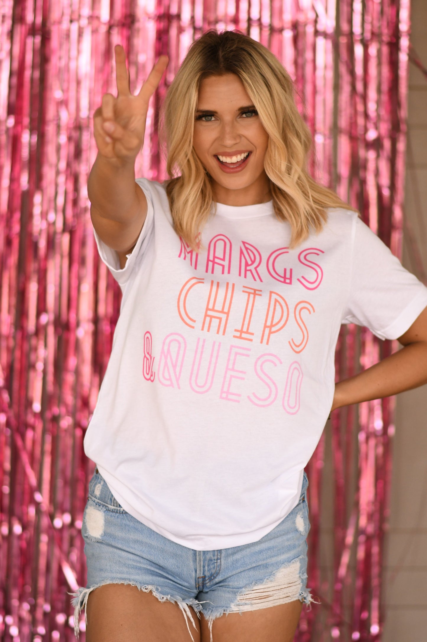 Margs Chips & Queso Tee