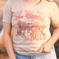 Raising Hell With the Hippies and the Cowboys Vintage Western Tee