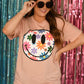 Colorful Daisy Smiley Mommy & Me Tees
